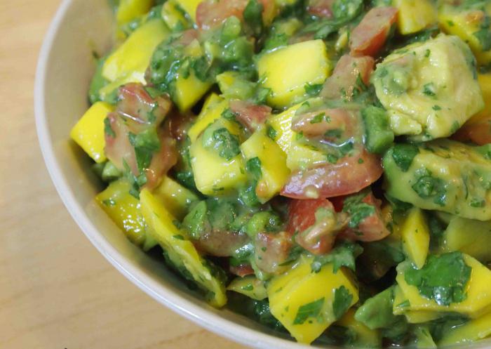 авокадо рецепты приготовления салатов