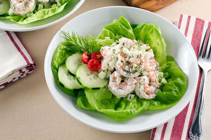 салат из морепродуктов рецепт