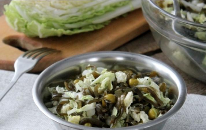 рецепт салат с зеленым горошком