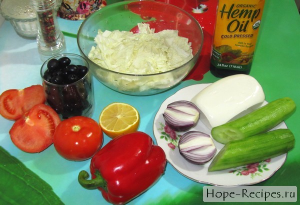 Какие продукты нужны для греческого салата