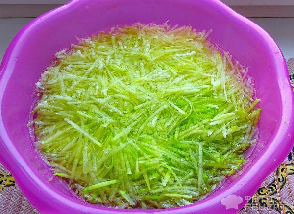 Салат из зеленой редьки простой рецепт