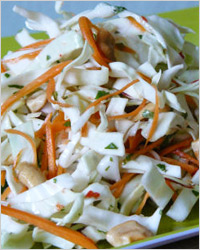 Салат из белокочанной капусты «Витаминный»