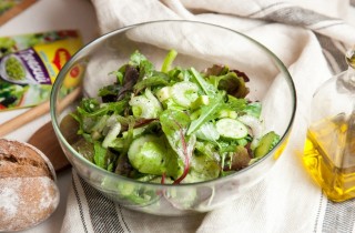 Греческий зеленый салат