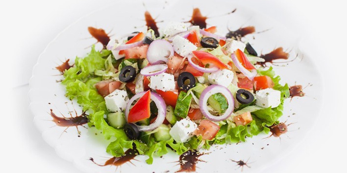 Вкусный салат - Греческий морской коктейль