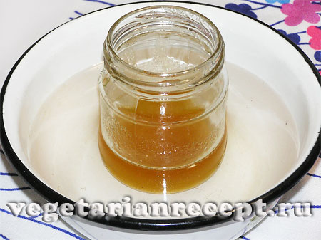 Растапливание меда (фото)
