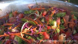 Салат из свежих овощей - Рецепт Бабушки Эммы