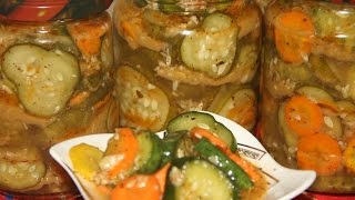 Огурцы по-корейски ( Остренькие ) на Зиму Очень вкусные