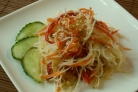 Салат из рисовой лапши по-корейски