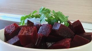 Салат "Столовая маринованная свекла" видео рецепт. Книга о вкусной и здоровой пище