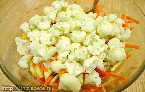 салат из цветной капусты