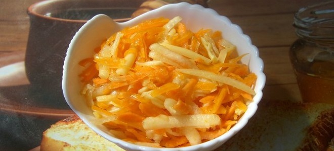 Салат из тыквы быстро и вкусно - рецепты с яблоком, морковью, сыром и на зиму