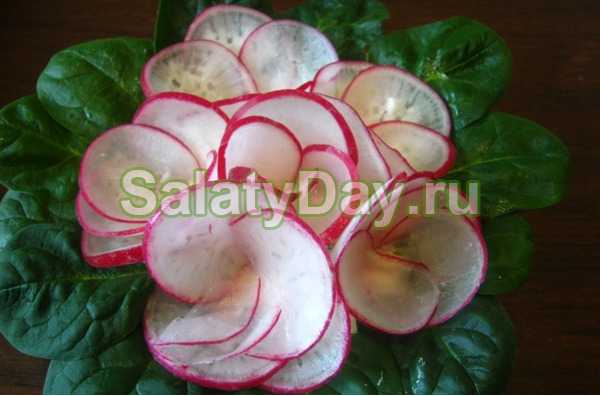 Фиалка салат рецепт