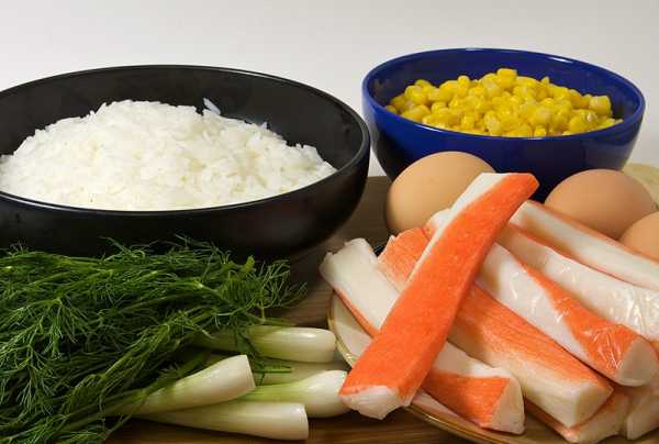 Как варить рис для крабового салата в кастрюле