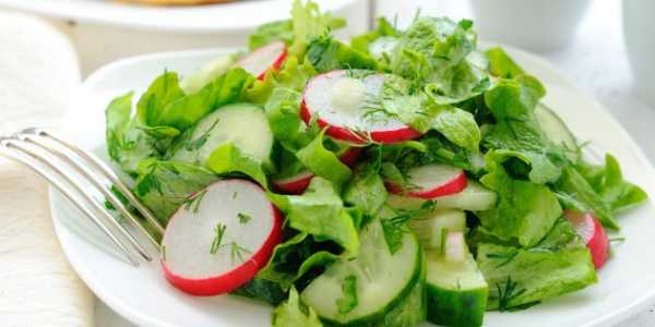 Салат с редиской рецепты